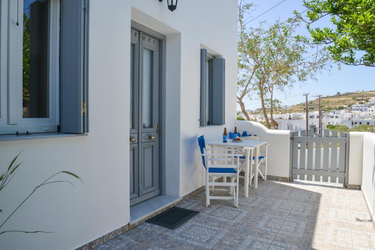 Matilda Milos - Cycladic Living Apartment Triovasalos Ngoại thất bức ảnh
